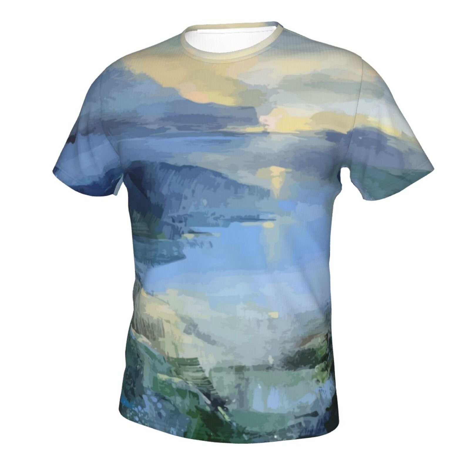 Calm Sea Painting Elements Classic T-shirt